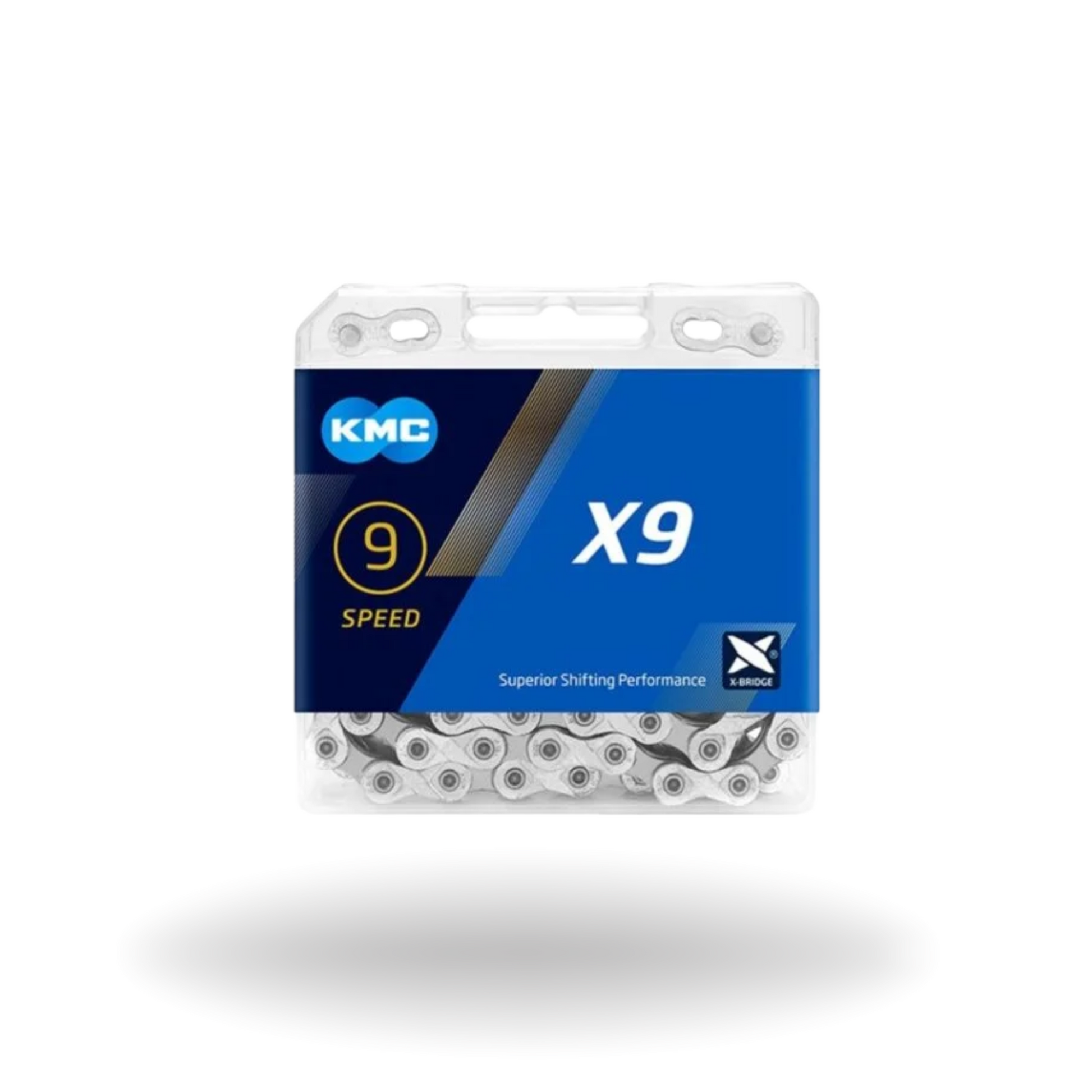 KMC Cadena X9 x 116L NP/GY - KMC X9