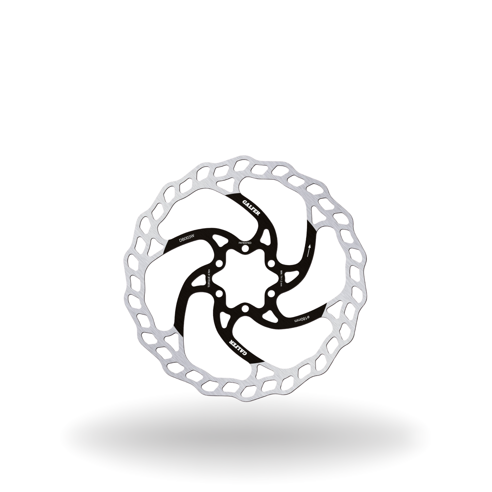 Disco de Freno Galfer Wave 180mm 6 pernos