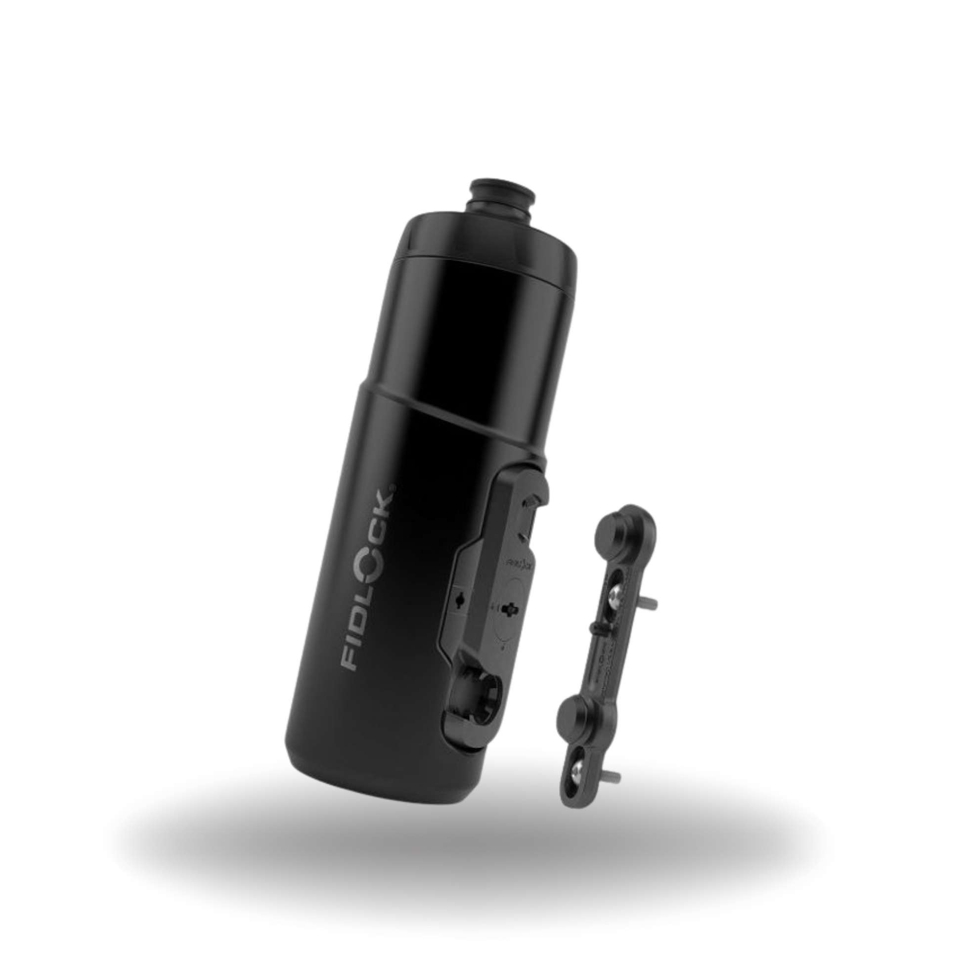 Fidlock Botella TWIST 600 + Base magnética para bicicleta, Negro - 09669(BLK)