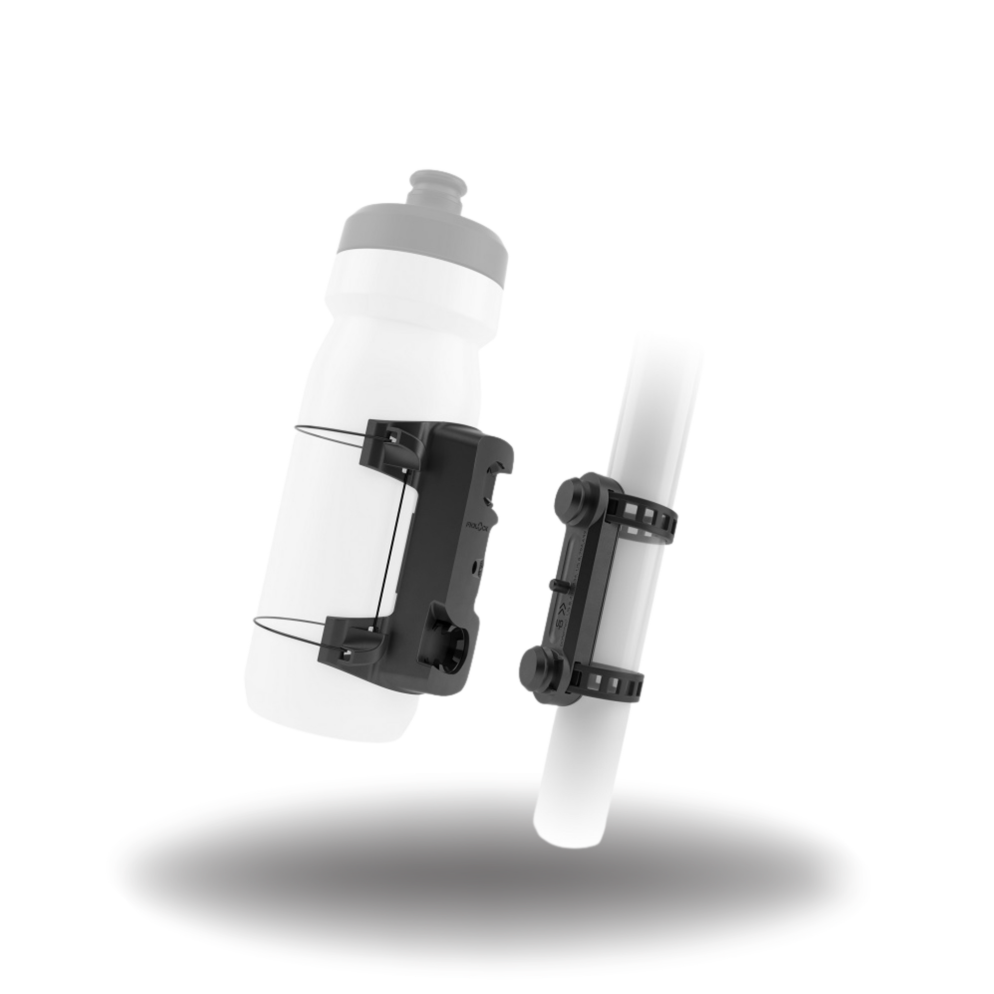 Fidlock Conector UNI TWIST 80 + Base magnética para bicicleta, Negro - 09622(BLK) - 09627(BLK)