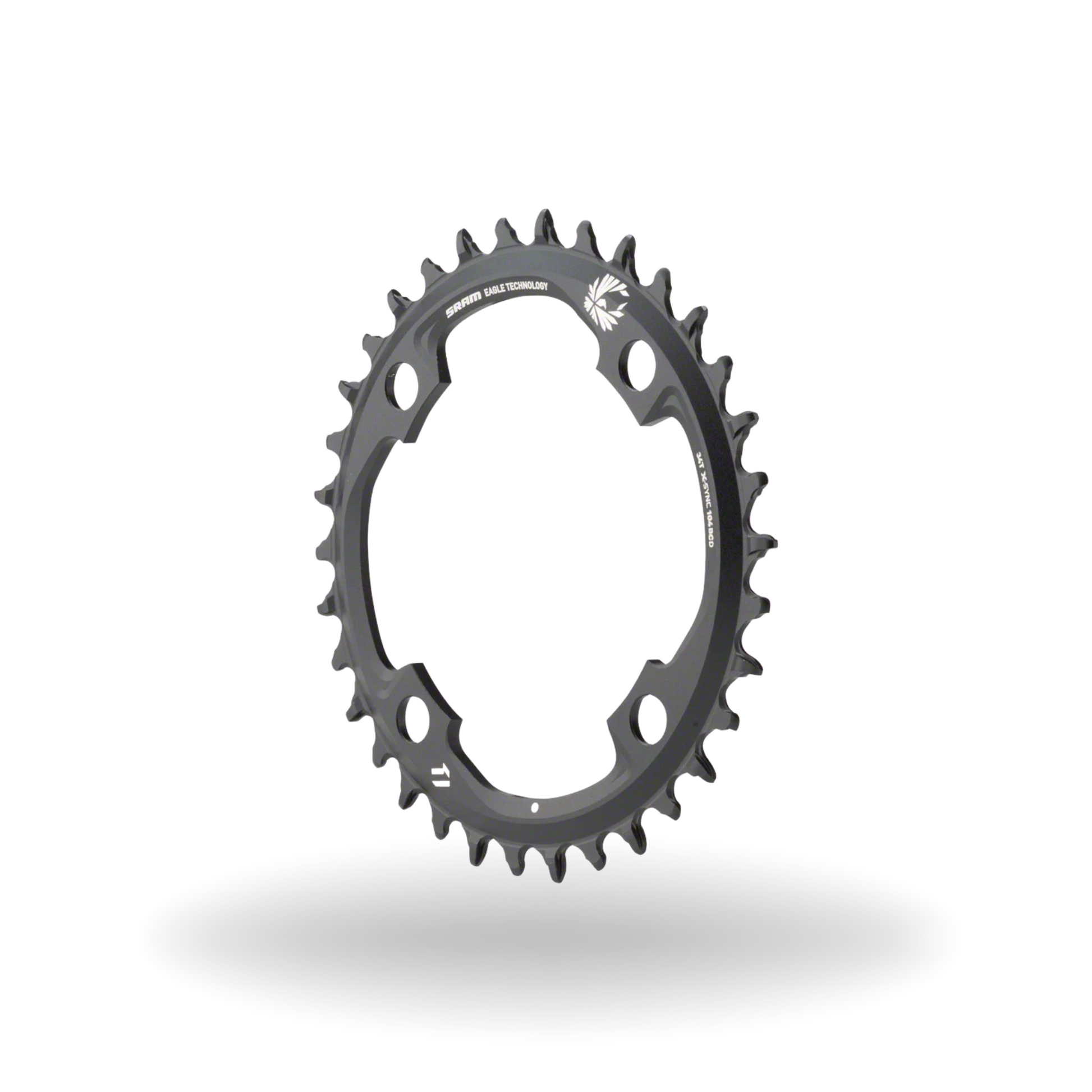 Plato Sram X-Sync 2 34T 104BCD Alu. Eagle Blk. - 11.6218.033.010