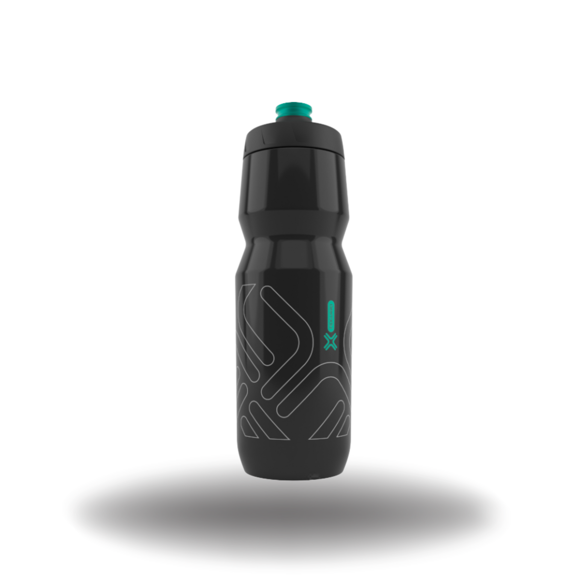 Fidlock Botella FIDGUARD 750 antibacterial, Negro+Gris -