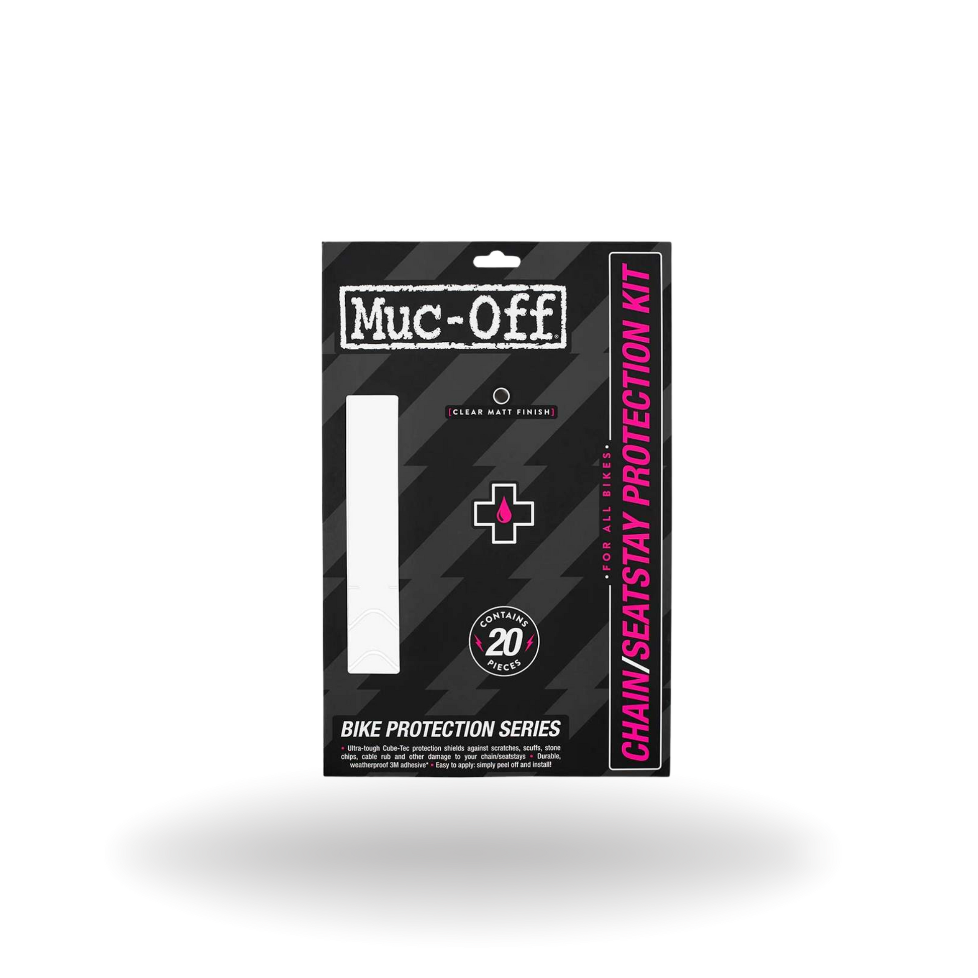 Muc Off Chainstay Protection Kit CLEAR MATT