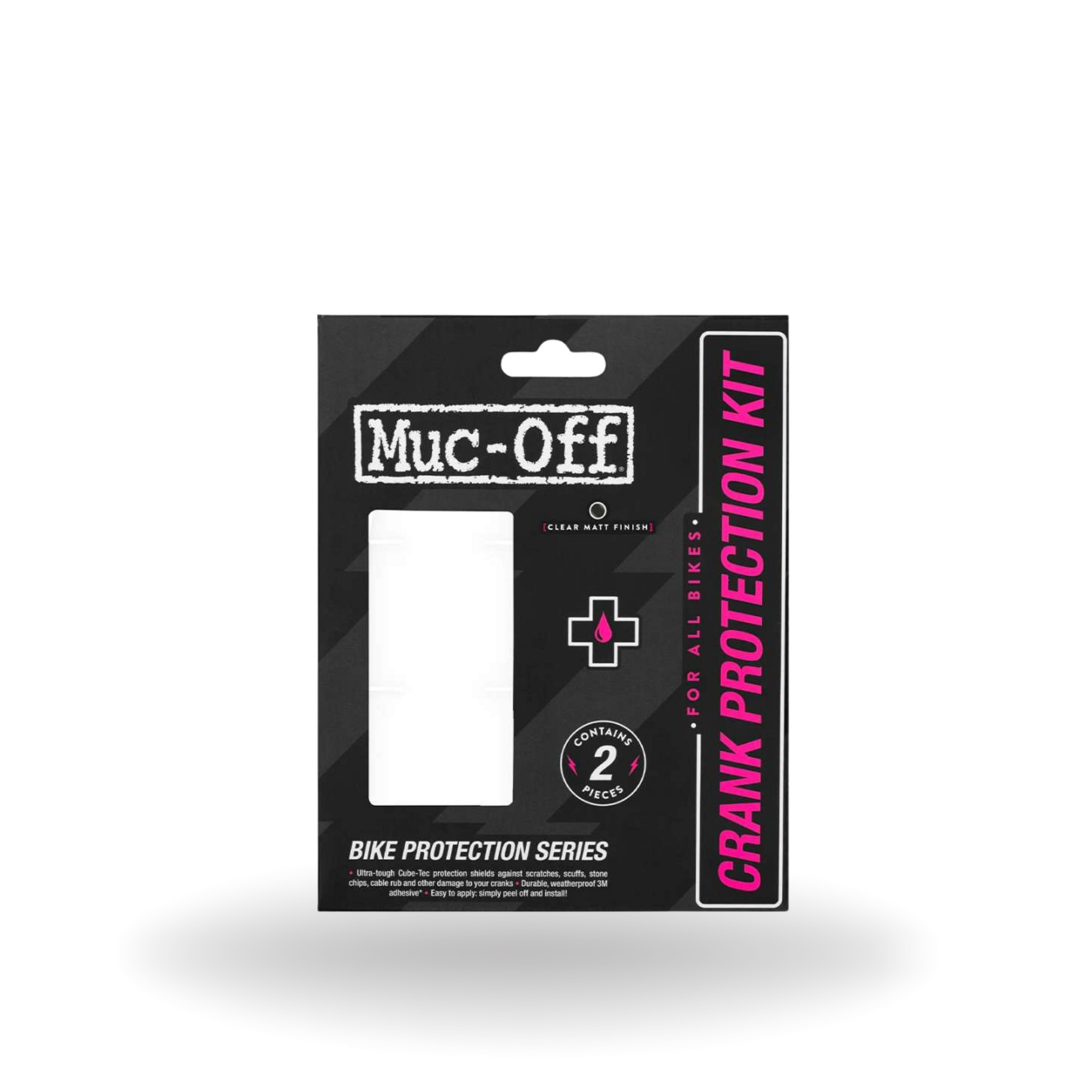 Muc Off Crank Protection Kit  CLEAR MATT