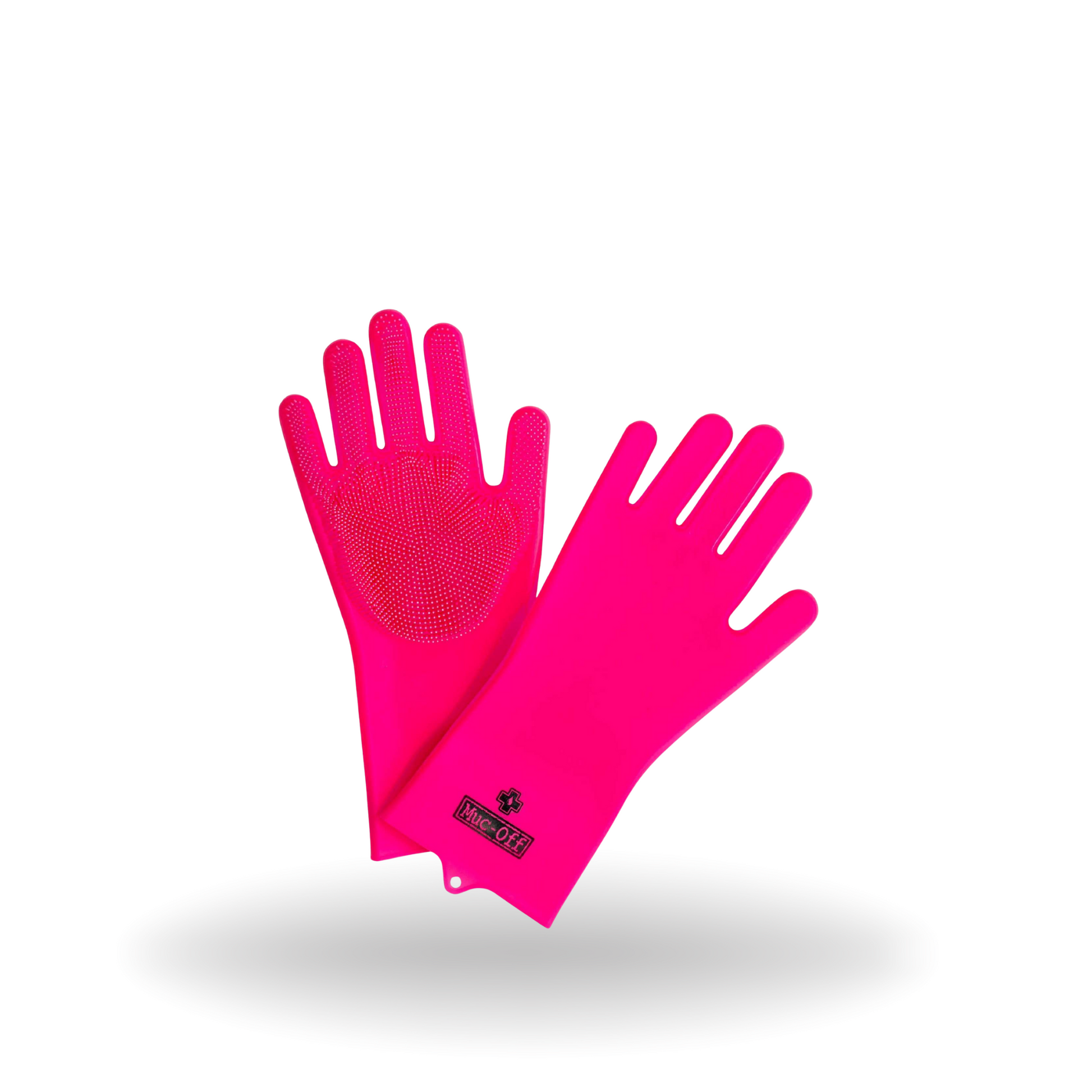 Muc Off Deep Scrubber Gloves M pink