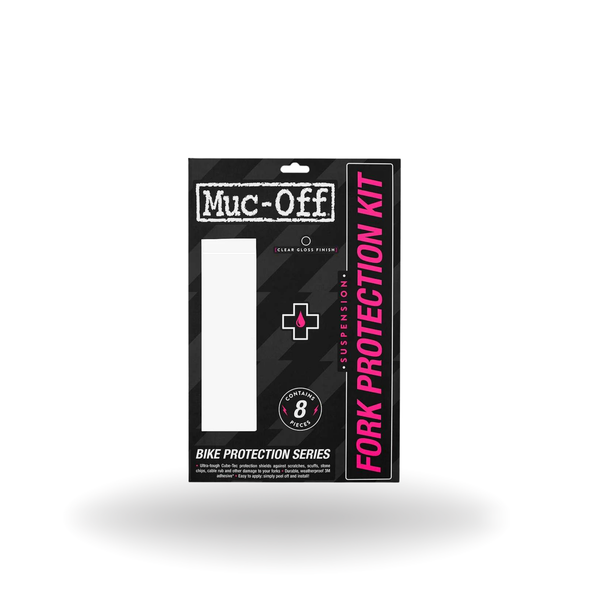 Muc Off Fork Protection Kit CLEAR GLOSS CLEAR