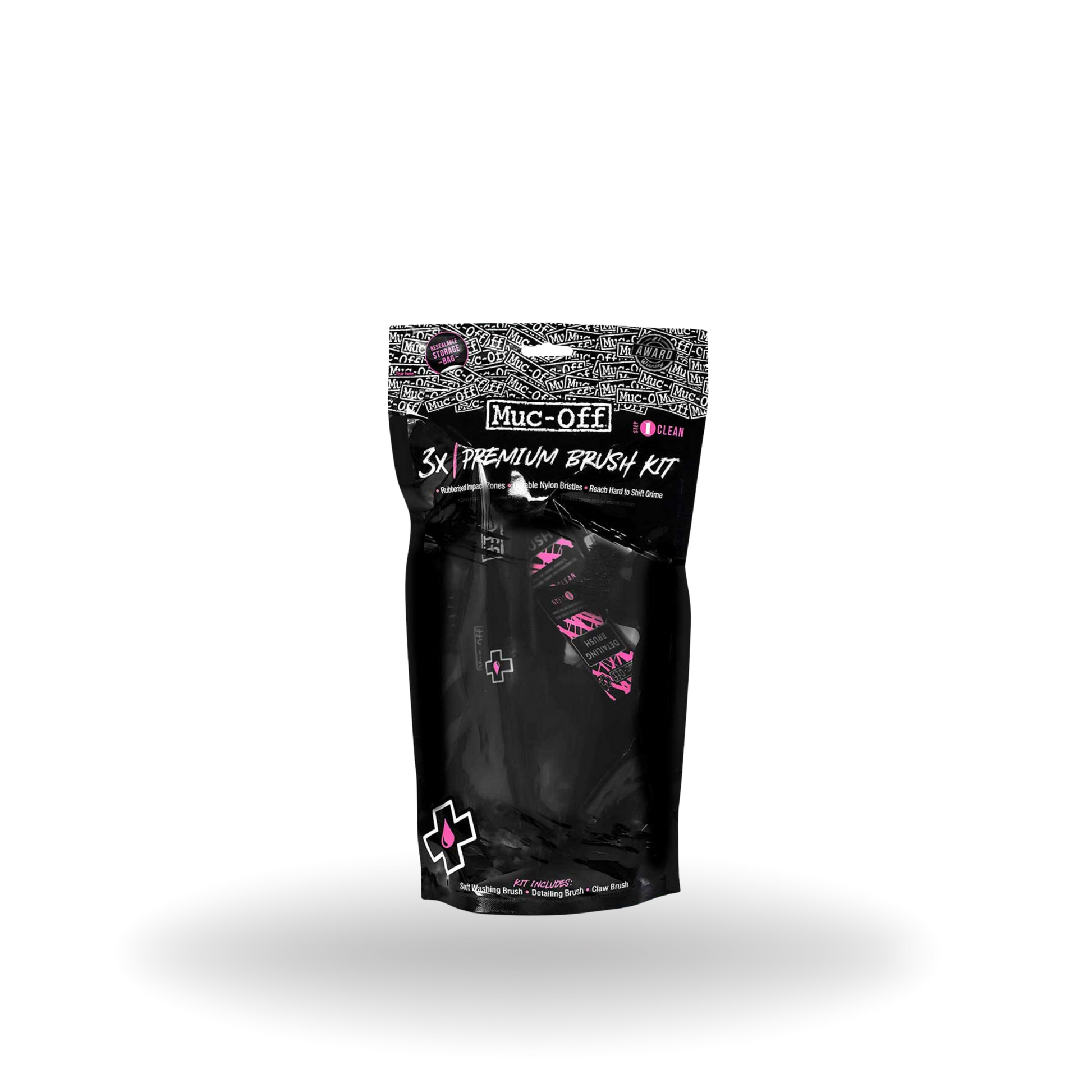 Muc Off Premium Brush Kit 3 X