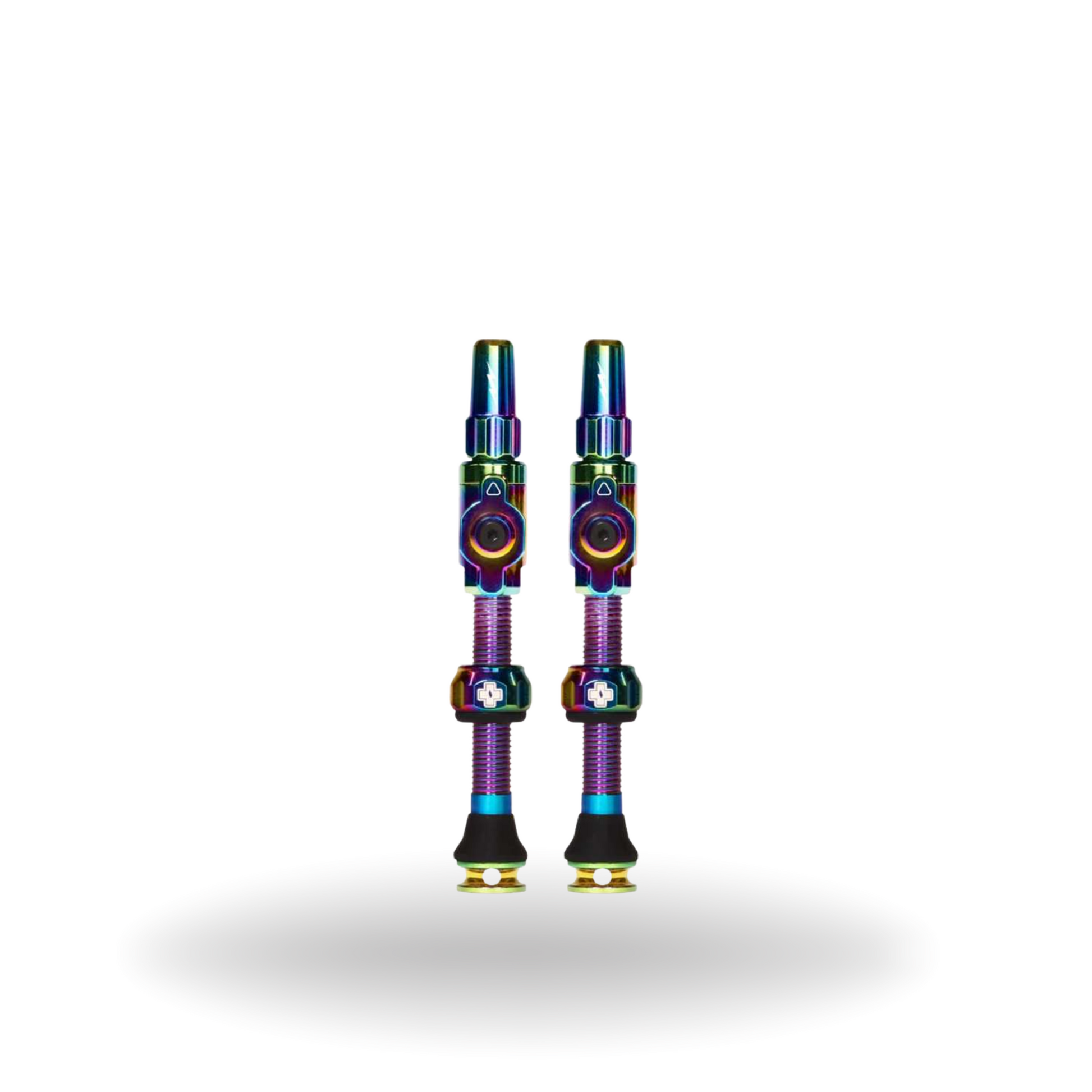 Muc Off Tubeless Valves Big Bore Lite MEDIUM Iridescent
