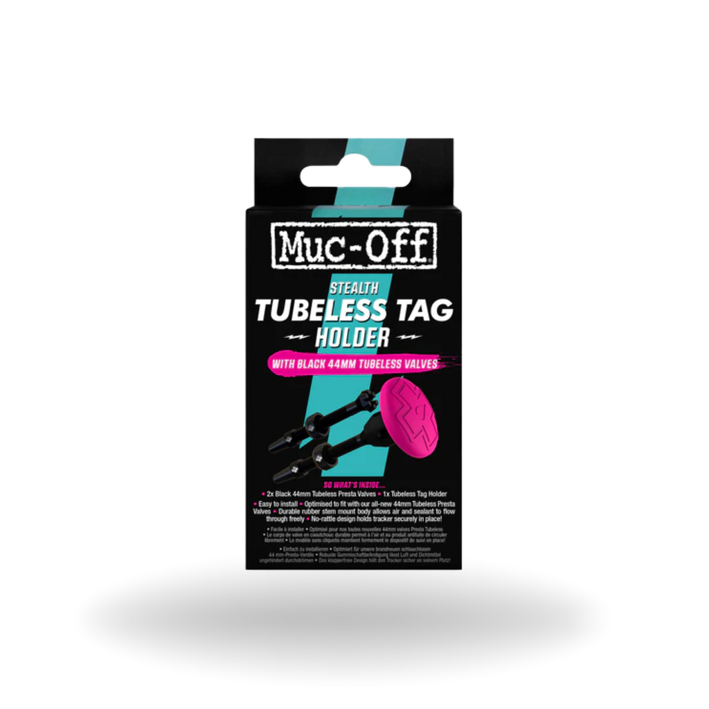 Muc Off Stealth Tubeless Tag Holder 44mm Black