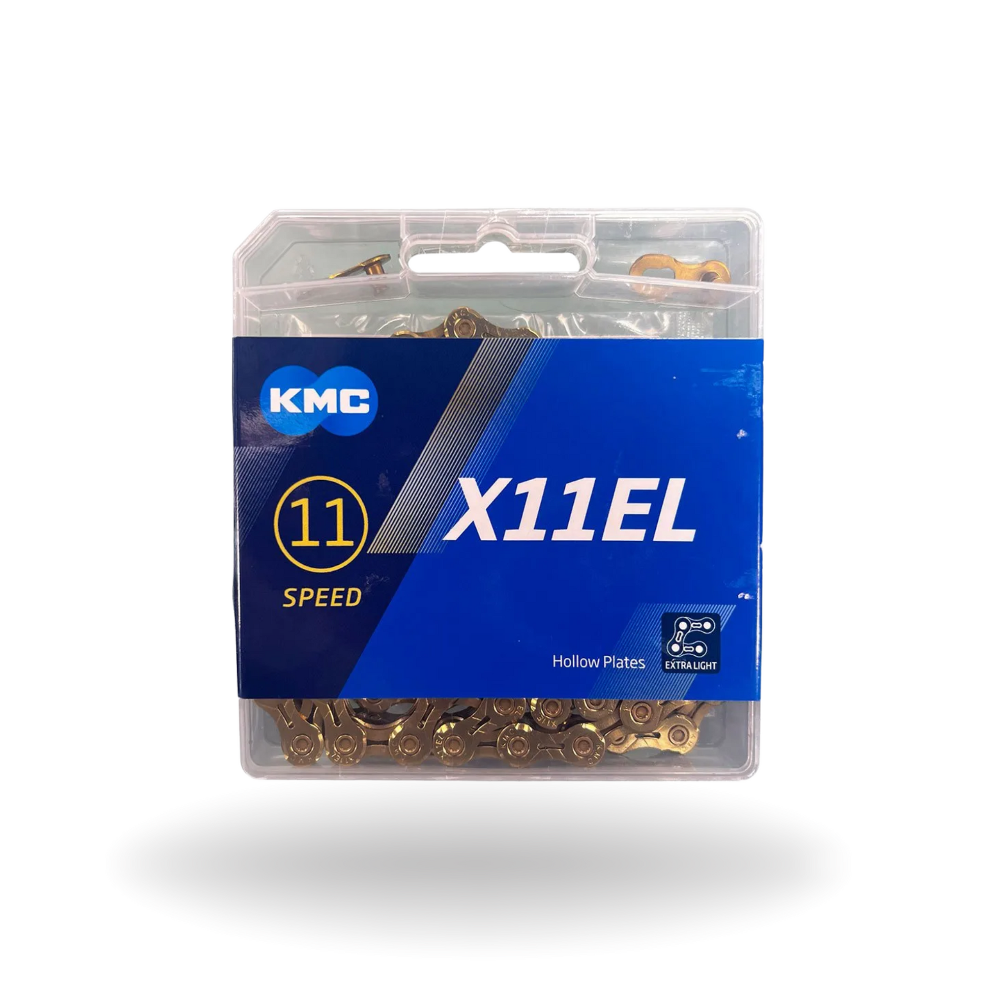 Cadena KMC X11EL 118 Links Gold - X11EL-GOLD-118L