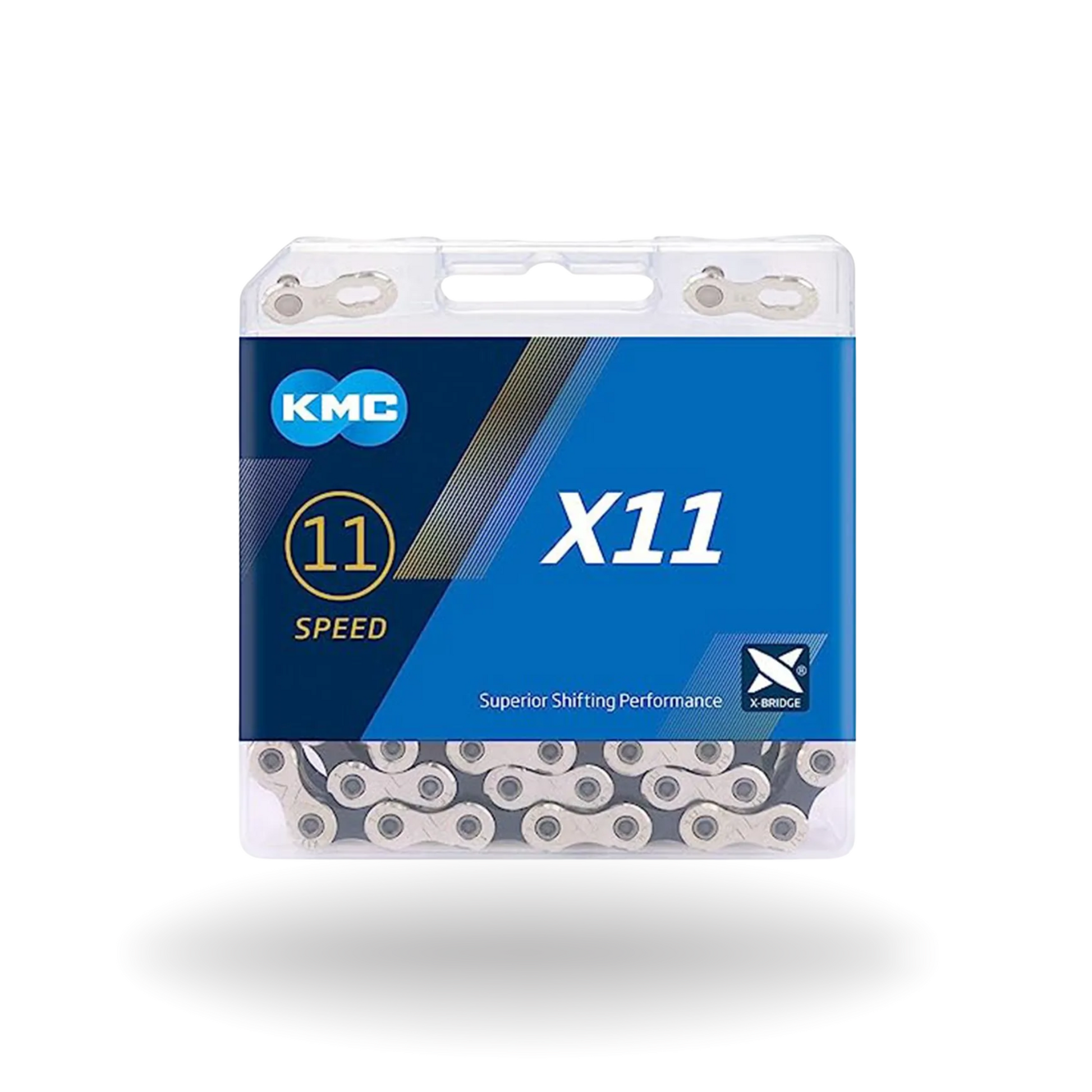 Cadena KMC X11 118 Links NP/BK - X11-NP/BK-118L