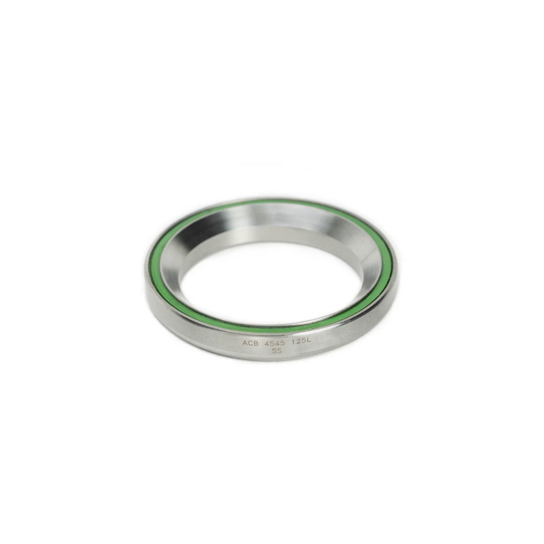 ACB 4545 125L SS - Rodamiento angular de dirección 1-1/8" en acero inoxidable 440C (34.1 mm x 46 mm x 7 mm, 45x45°) - Enduro Bearings