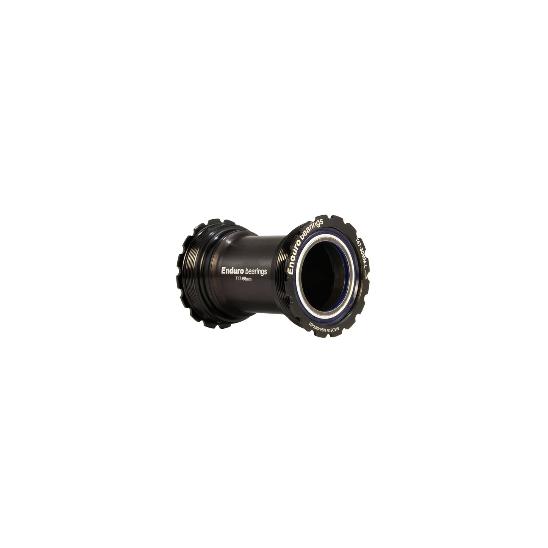 BKC-0721 - Bottom Bracket T47 interna,BSA, híbrida cerámica, XD15 Corsa, A/C de 45°, con rodamientos para cuadros T47 y bielas de 30 mm - Enduro Bearings