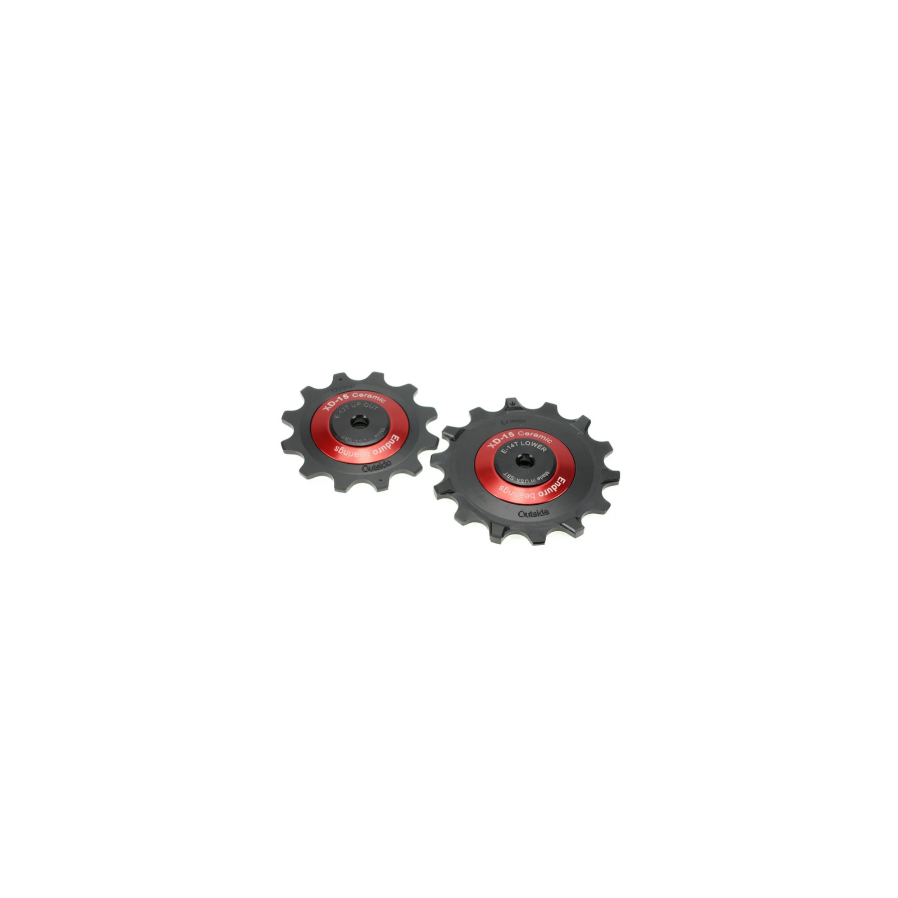 BKCJ-0505 - Roldanas para descarrilador SRAM Eagle AXS de 12 velocidades 12/4 Dientes (perno de 5 mm) - Enduro Bearings