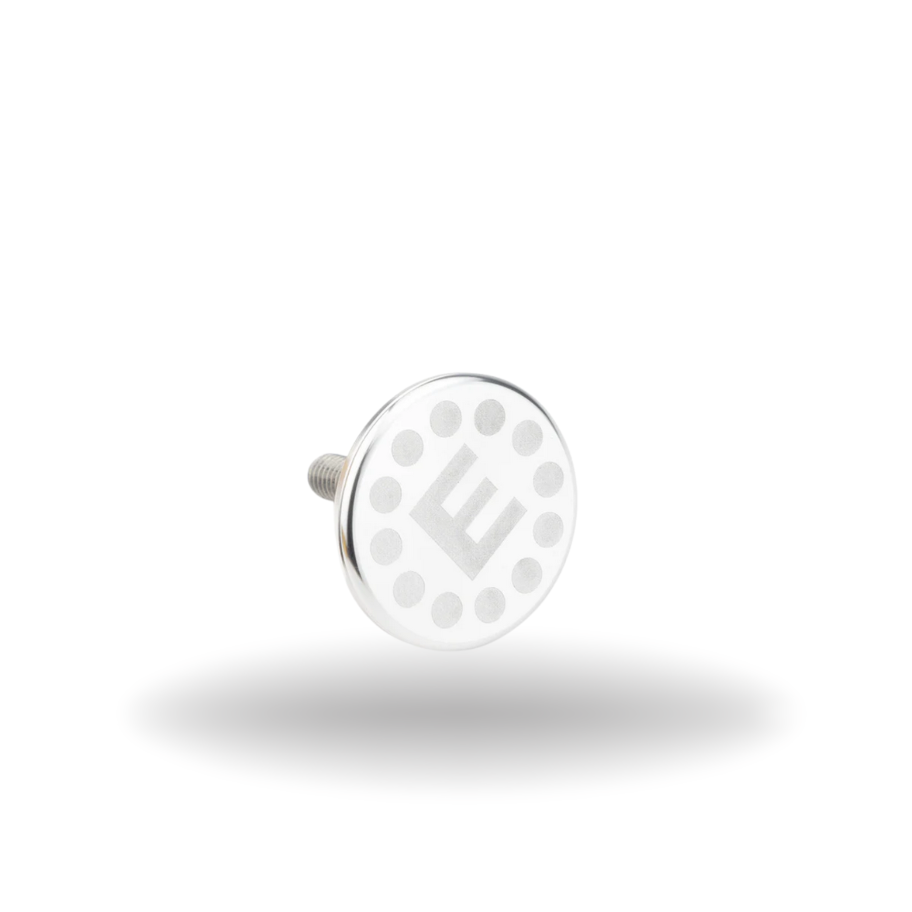 HDC-0012-S - Ajustador de precarga del juego de dirección con tapa (color plata) - Enduro Bearings