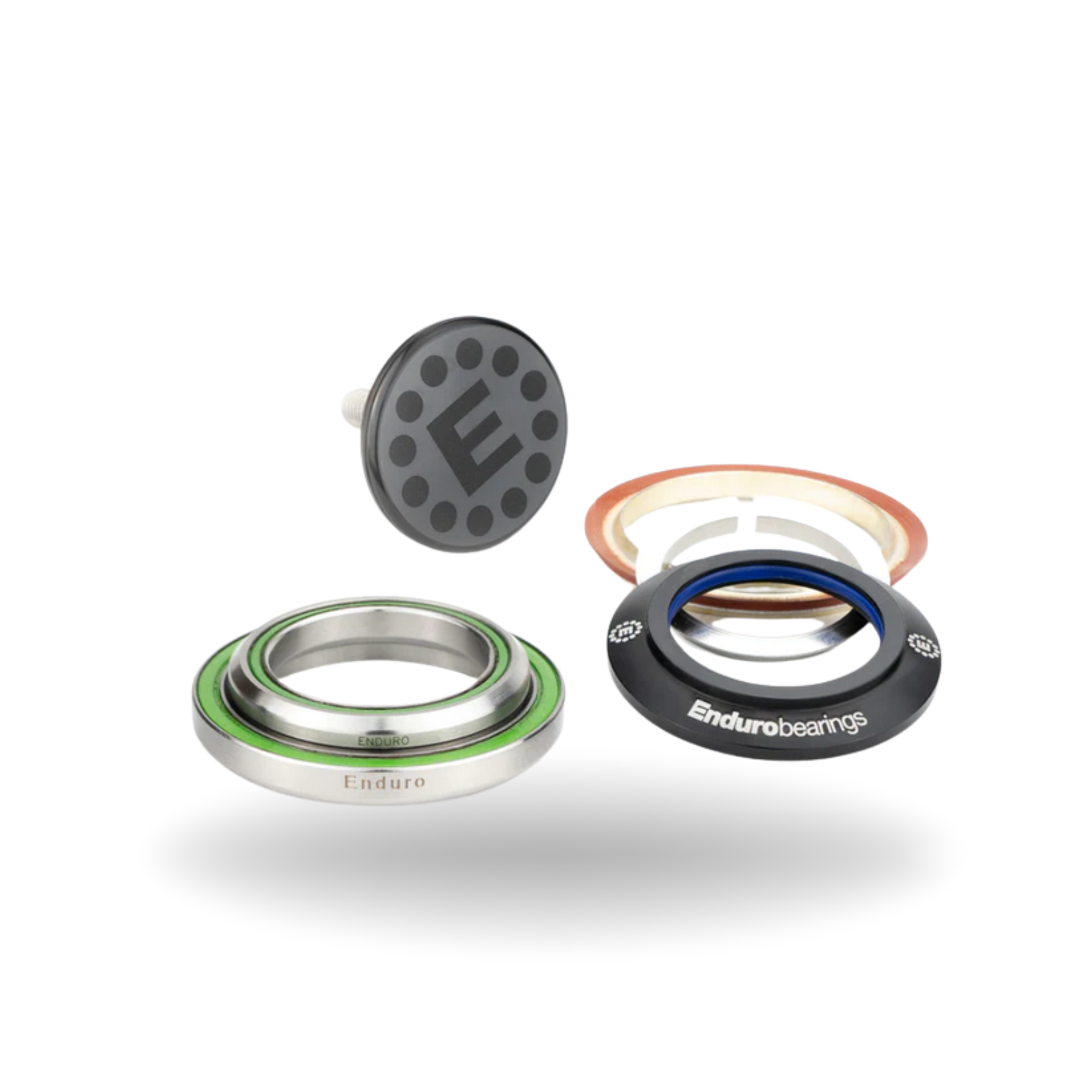 HDK-0011 - Juego de dirección integrado tipo Drop-In IS42/IS52 36x45  - Enduro Bearings