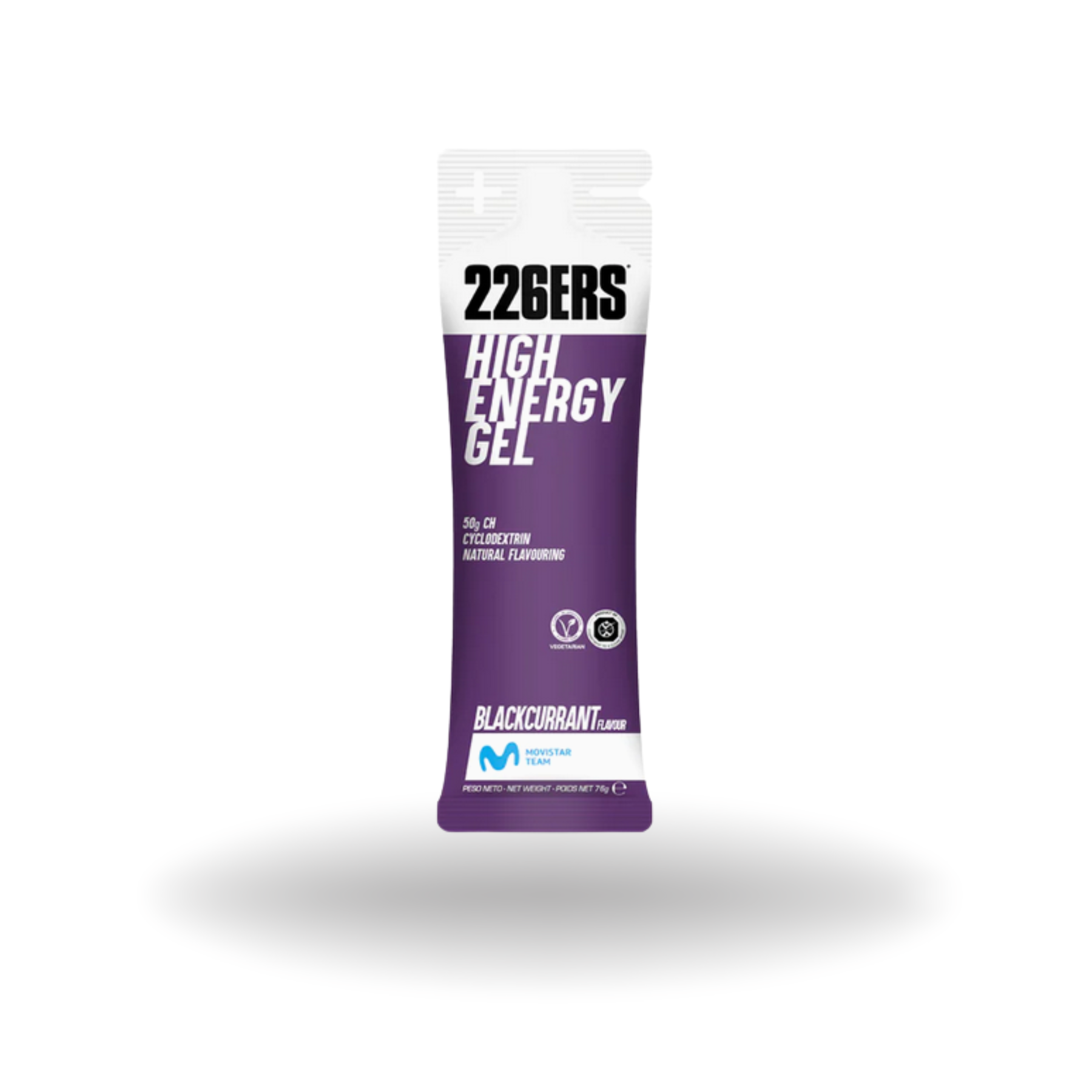 226ers HIGH ENERGY GEL BLACKCURRANT - BCAA 1G 8:1:1