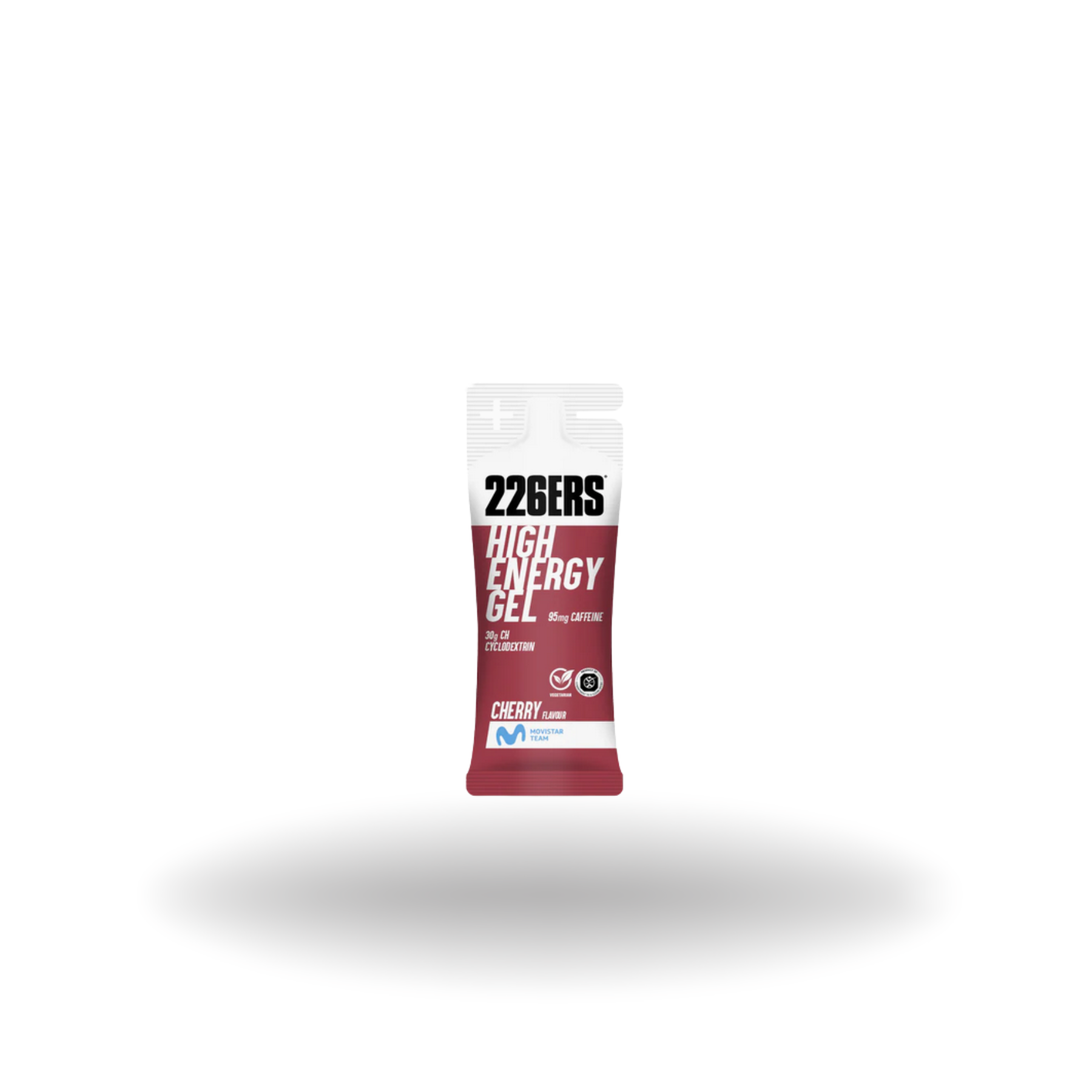 226ers HIGH ENERGY GEL XS 45g CHERRY 95mg CAFFEINE 45 gr