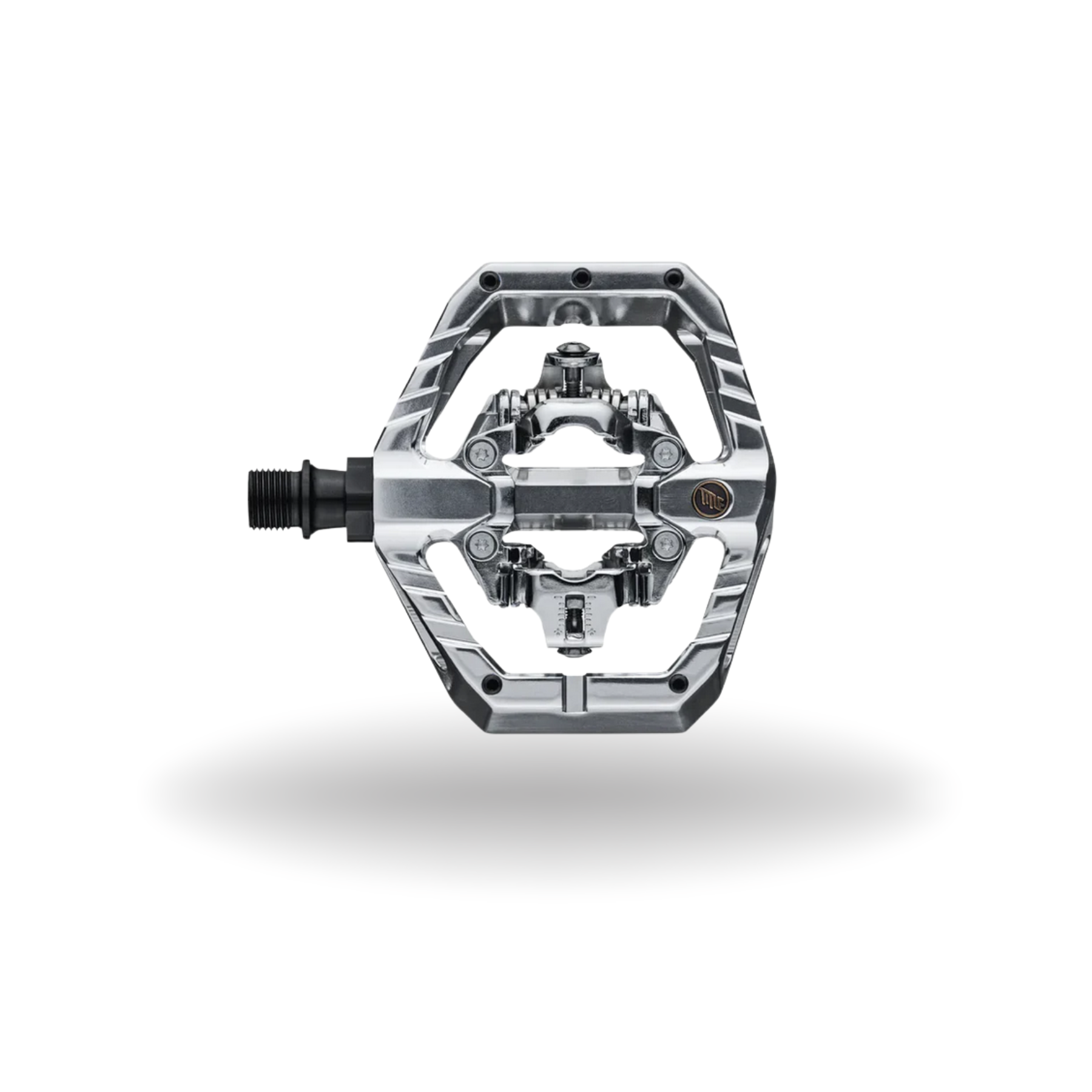 Pedales Title Connect Clipless Cromo