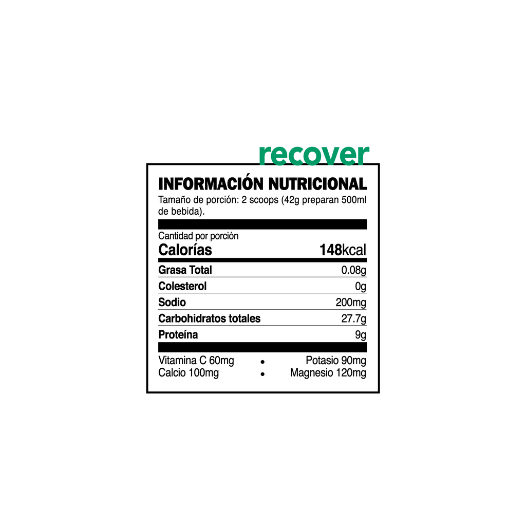 GOPAK RECOVER Vainilla Canela - 630gr